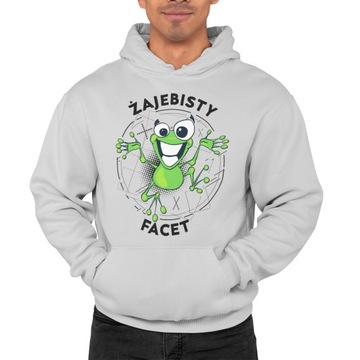 BLUZA Z KAPTUREM UPOMINEK PREZENT ŻAJEBISTY FACET