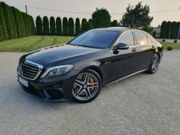 Mercedes Klasa S W222 Limuzyna wersja długa AMG S 63 AMG 585KM 2015 Mercedes S 63 AMG 585KM Karbon Ceramika Burmester