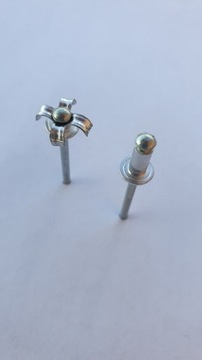 nity aluminiowe rozprężne małe 4x8