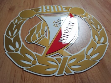 Настенная вывеска с гербом Видзев Лодзь, подарок на день рождения мужу, сыну, парню