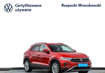 Volkswagen T-Roc I SUV Facelifting 1.5 TSI ACT 150KM 2022 Volkswagen T-Roc 1.5TSI 150KM Life DSG, Podgrzewane Fotele, Czujniki Parko, zdjęcie 2