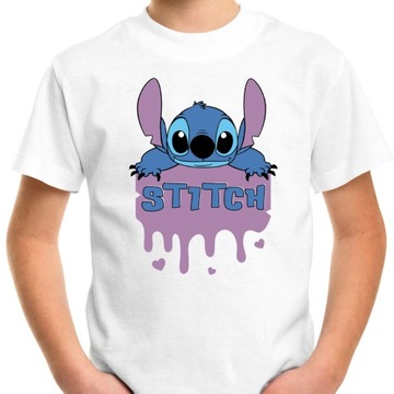 T-SHIRT KOSZULKA DLA DZIECKA STITCH 140 SUPER JAKOŚĆ