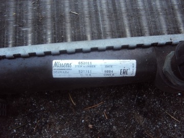 CHLADIČ GOLF IV 4 1.9 DIESEL 652011