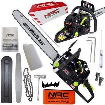 Piła łańcuchowa NAC 2850 W / 3,8 KM NAC-CST61- 50AOW OREGON