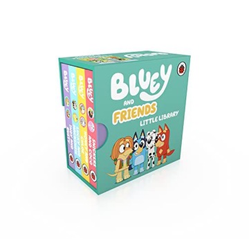 BLUEY+FRIENDS LITTLE LIBRARY BOXSET [KSIĄŻKA]