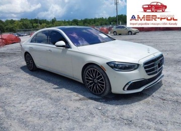 Mercedes Klasa S W223/V223 2021 Mercedes-Benz Klasa S 580 4Matic 2021 4.0l 4.0 Benzyna 496KM