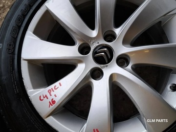 CITROEN C4 PICASSO I RÁFKY HLINÍK 16" KOLA LETNÍ 215/55/16