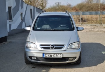 Opel Zafira A 1.6 16V 101KM 2004 Opel Zafira 1,6 Benzyna Klima 7-osob 1.6 Benzyna 100KM, zdjęcie 16