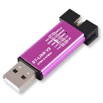 ST-Link V2 SWD STM32 и SWIM STM8 ARM Cortex программатор + кабели