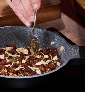 СКОВОРОДА ZWIEGER БЕЛАЯ КАМЕННАЯ 20 СМ ИНДУКЦИОННАЯ