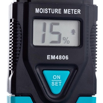 Wilgotnościomierz miernik Wilgotności Drewna Beton