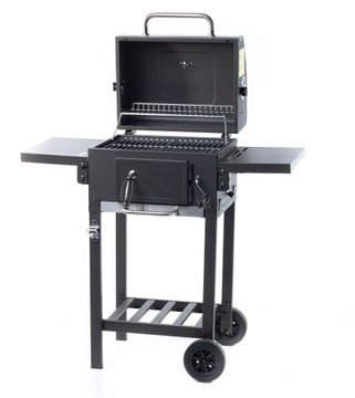 Riwall САДОВЫЙ УГОЛЬНЫЙ ГРИЛЬ С КРЫШКОЙ ЗЕПЕЛЬНИЦЫ + ТЕРМОМЕТР