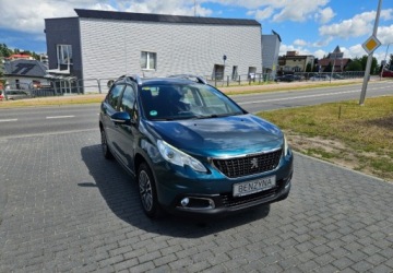 Peugeot 2008 I SUV Facelifting 1.2 PureTech 82KM 2016 Peugeot 2008 LIFT 1-Wlasciciel Klima Czujniki Parkowania Grzane Fotele