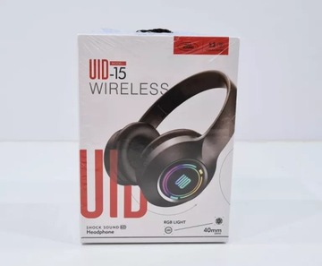 SŁUCHAWKI BT UID-15 BIAŁE
