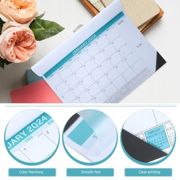 Обучение на 2023 год на большом настенном календаре