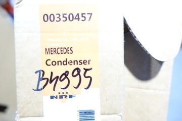 MERCEDES W212 3.0 3.5 ОХЛАДИТЕЛЬ КОНДИЦИОНЕРА A0995000354 A0995000654 350457