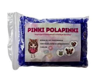 Koraliki do Prasowania Granatowe - PINKI POLAPINKI - 1000 szt. GR05