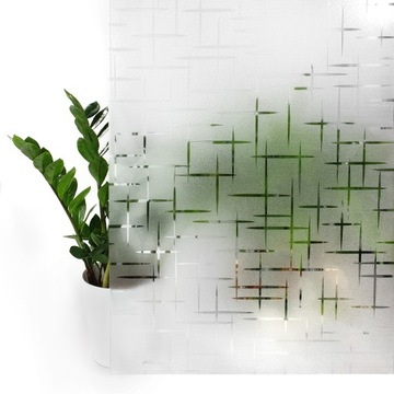 Статическая оконная фольга, витраж, ИСКРЫ, декоративная облицовка для стекла 67x150