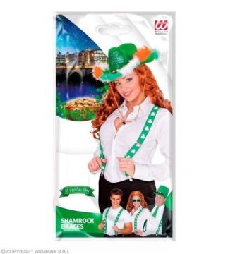 ЗЕЛЕНАЯ Упряжь ДЕНЬ СВЯТОГО ПАТРИКА ИРЛАНДИЯ