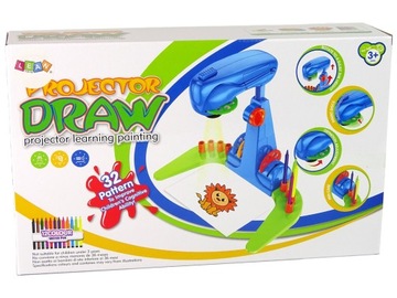 Проектор Проектор для обучения рисованию со слайдами, с подсветкой, регулируемый