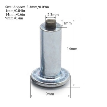 100 шт. Шипы универсальные высокие.