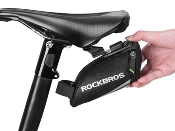 Чехол для седельной сумки RockBros C28BK, седельная сумка для велосипеда, черный