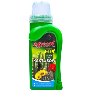 Nawóz do kaktusów sukulentów Agrecol 250ml żel rozpuszczalny w wodzie