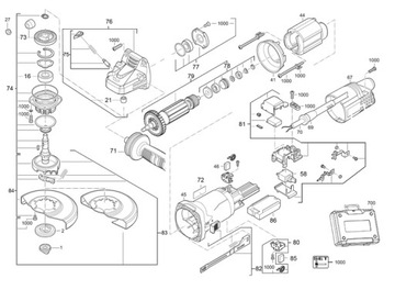 Ротор AEG WS 13-125 XE