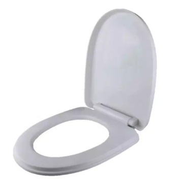 ЖЕСТКОЕ СИДЕНЬЕ ДЛЯ УНИТАЗА, МЕДЛЕННО ЗАКРЫВАЮЩИЙСЯ УНИТАЗ, УНИВЕРСАЛЬНЫЙ БЕЛЫЙ