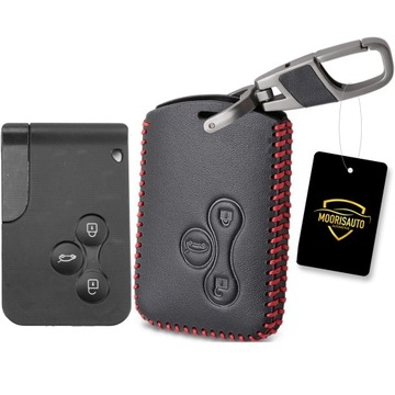 Skórzane etui pokrowiec na kartę RENAULT Captur Megane DACIA Duster Sandero