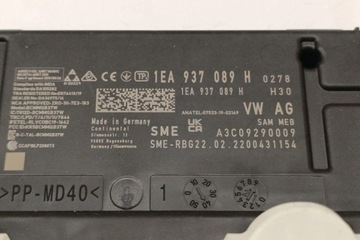 MODUL POHODĚ SKODA 1EA937089H ELEKTR. 2022