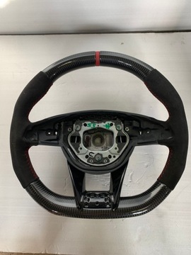 Kierownica do Mercedes W205 13+ Karbon + Alcantara + Łopatki