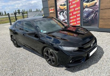 Honda Civic X Hatchback 5d 1.5 VTEC Turbo 182KM 2018 Honda Civic CIVIC SPORT PLUS 1.5 BENZ 182 KM Salon PL 2018r Warszawa, zdjęcie 2
