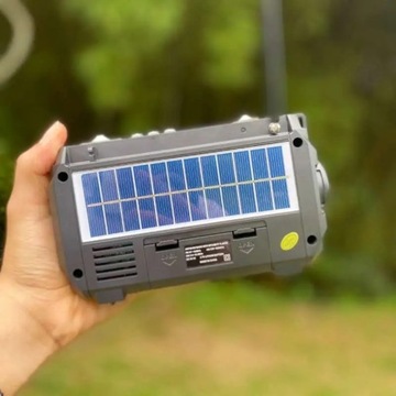 ПОРТАТИВНЫЙ СОЛНЕЧНЫЙ FM-РАДИО ФАКЕЛ USB СОЛНЕЧНАЯ ПАНЕЛЬ Bluetooth