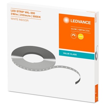 Taśma Pasek LED 14,5W 300LED 24V 3000K 5m Ledvance