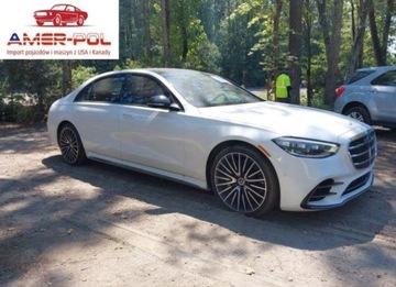 Mercedes Klasa S W223/V223 2024 Mercedes-Benz Klasa S 580 4Matic 2024 4.0l 4.0 Benzyna 496KM