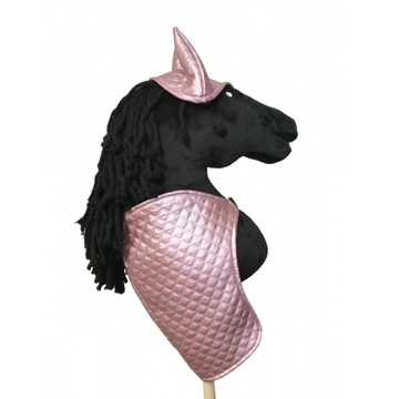 Derka i nauszniki dla Hobby Horse RÓŻOWY A3