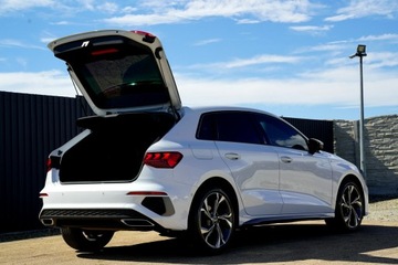 Audi A3 8Y Sportback 2.0 35 TDI 150KM 2023 Audi A3 Sportback S LINE skóra KAMERA virtual, zdjęcie 11