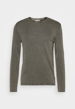 JACK&JONES SWETER MĘSKI OLIWKOWY XL 2FAC