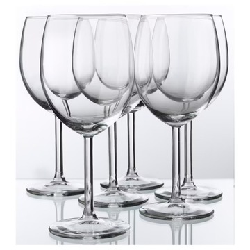 IKEA SVALKA Kieliszek do wina szkło 300ml 6szt