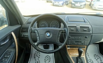 BMW X3 E83 3.0 d 204KM 2004 BMW X3 3.0d 204KM 4x4 Skora Navi Automat uszkodzona skrzynia 3.0 Diesel, zdjęcie 6