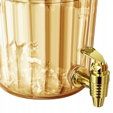 Диспенсер для напитков емкостью 2 литра и контейнером.