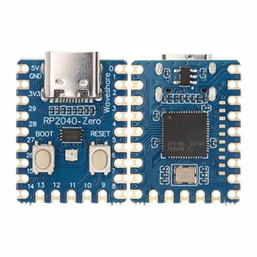 Прототип платы mini USB TYPE-C PICO RP2040
