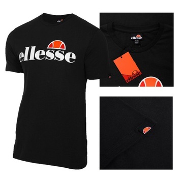 Ellesse T-Shirt Sl Prado Tee SHC07405 Czarny Regular Fit