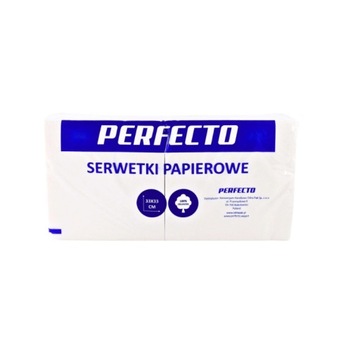 PERFECTO Serwetki 2 warstwowe 33x33cm, 250 sztuk