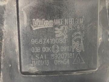 HALOGEN PRAVÝ PŘEDNÍ PEUGEOT 301 9687410080