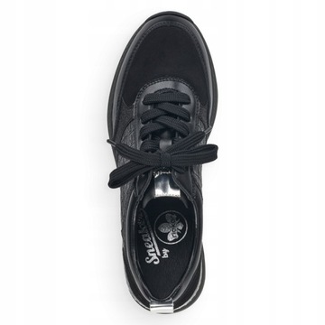 Rieker buty sportowe N4334-00 czarne