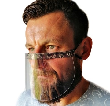 PÓŁ PRZYŁBICA MINI NA USTA NOS MASKA 7 wzorów