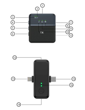 БЕСПРОВОДНОЙ МИКРОФОН LAVEL USB C Lightning ПРЯМОЙ ВЛОГ ДЛЯ ANDROID IOS