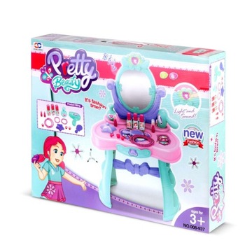 ТЮРЕМНЫЙ СТОЛИК ДЛЯ ДЕВОЧКИ С ЗЕРКАЛОМ RICOKIDS